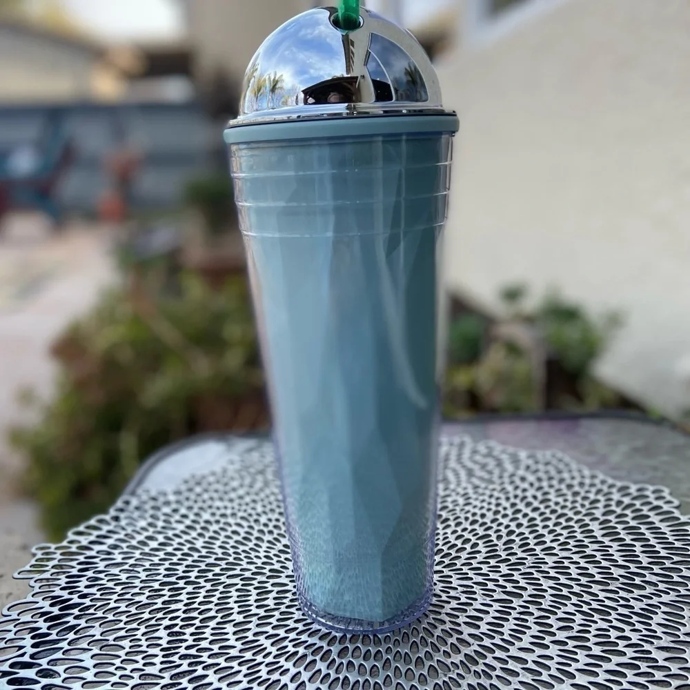 Starbucks Chiseled Prism Tumbler w/ dome